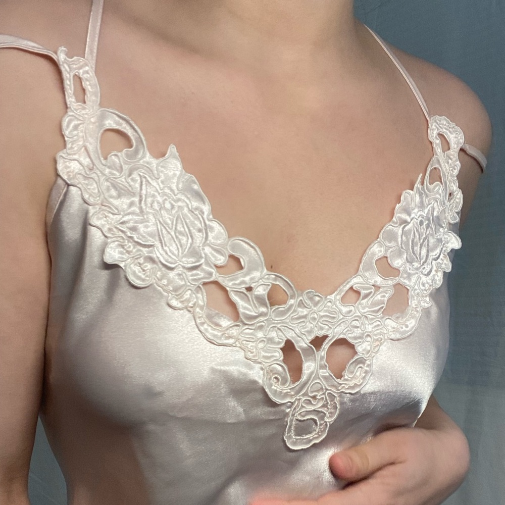 BLUSH PINK Silk Nightgown